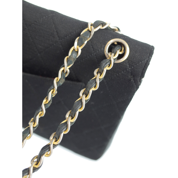 Chanel Matelasse Chain Shoulder Bag Black